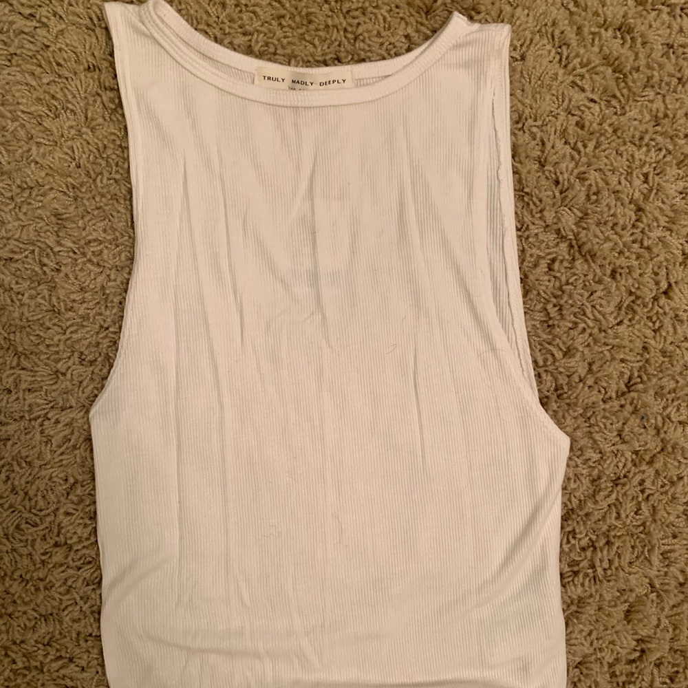 Urban Outfitters White Tank Top